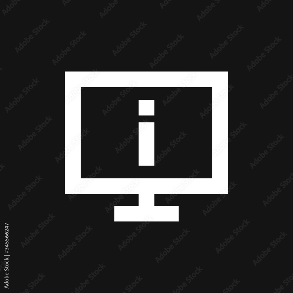 Information icon, vector symbol used for assistance and tourism Information icon, vector symbol used for assistance and tourism