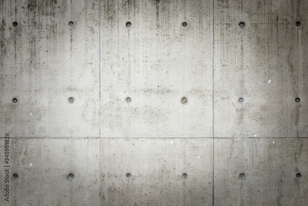 Concrete wall with rough surface Concrete wall with rough surface