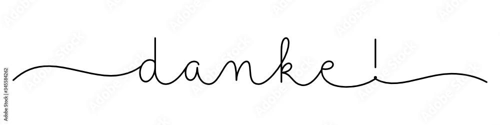 Kalligraphie DANKE! Kalligraphie DANKE!