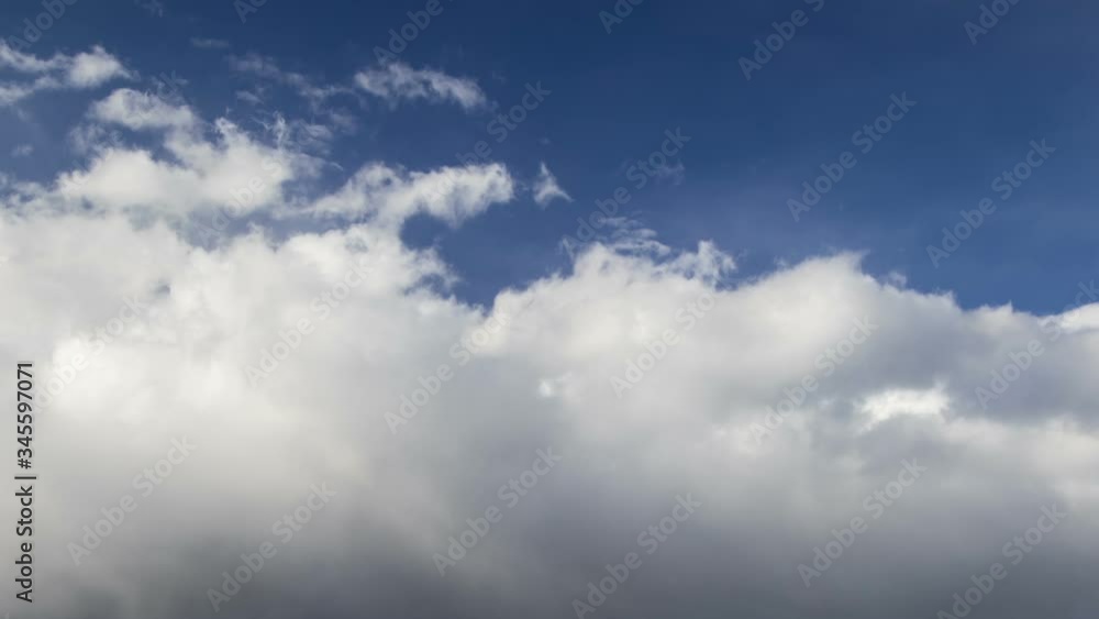 Storm clouds, dramatic sky, time lapse Storm clouds, dramatic sky, time lapse