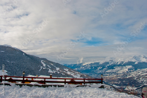 Wallpaper Mural Montchavin les Coches area of La Plagne Paradiski Torontodigital.ca