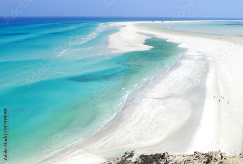Detwah Lagoon in Socotra island, Yemen.