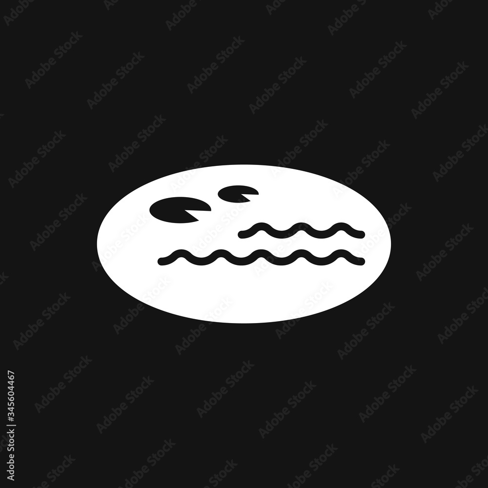 Pond icon illustration isolated vector sign symbol Pond icon illustration isolated vector sign symbol