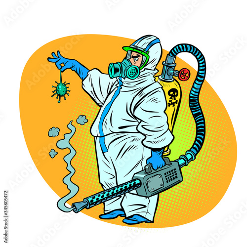 the exterminator killed the coronavirus