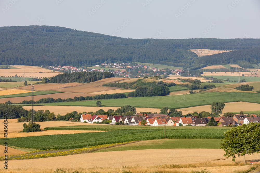 Landschaft um den Deister, Niedersachsen, Deutschland