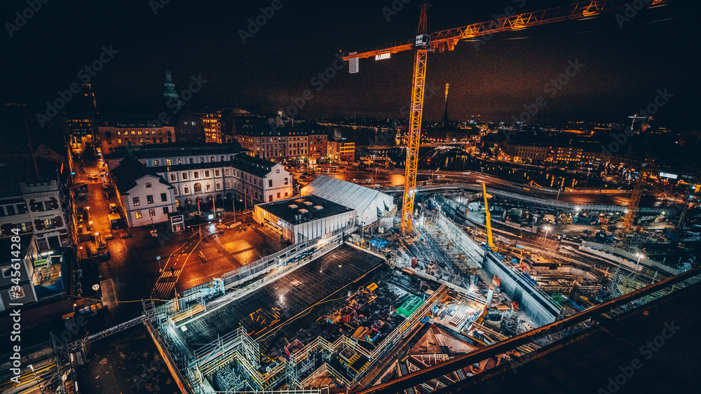 Fototapeta premium Stockholm Night life / Sweden
