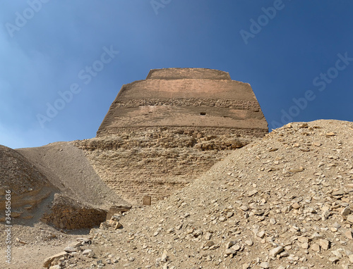 Maidum Pyramid in Fayoum city in Egypt