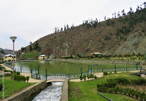 Bhaderwah Fish Pond in Jammu and Kashmir photo