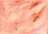 abstract coral brown watercolor texture background