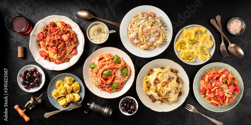 Canvastavla Pasta
