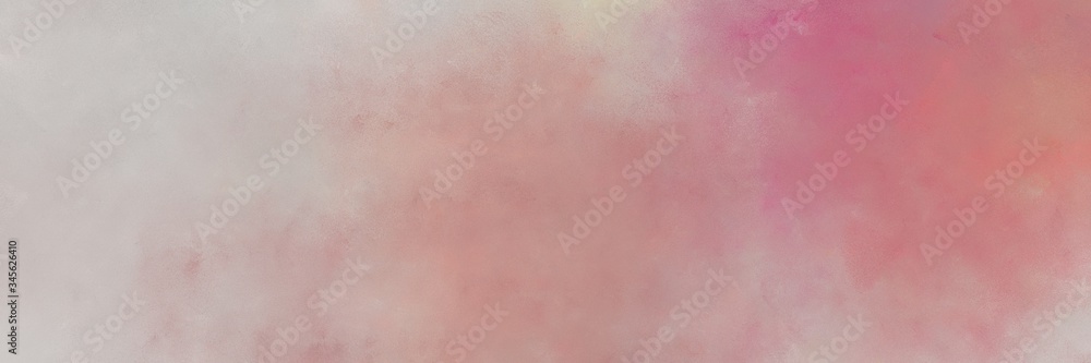 abstract painted art grunge horizontal header background with rosy brown, pastel gray and silver color abstract painted art grunge horizontal header background with rosy brown, pastel gray and silver color