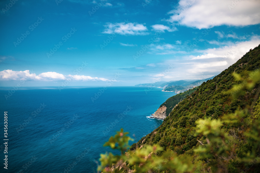Küste im Nationalpark Cinque Terre Italien