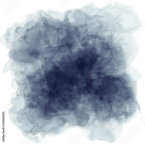 abstract watercolor vector, dark color