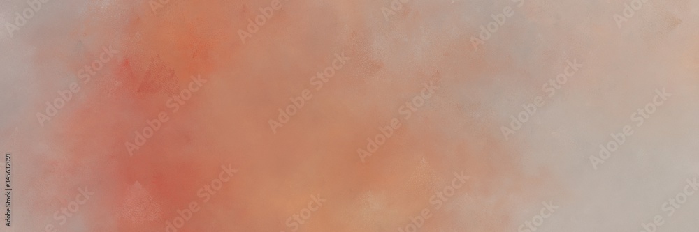 Fototapeta premium painted antique horizontal background with rosy brown, dark gray and tan color