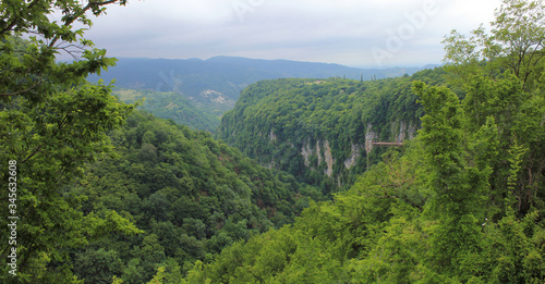 Georgia. The magnificent canyon Okace..