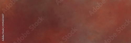 painted old horizontal header with old mauve, sienna and pastel brown color