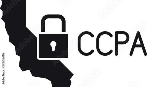 California consumer privacy act icon