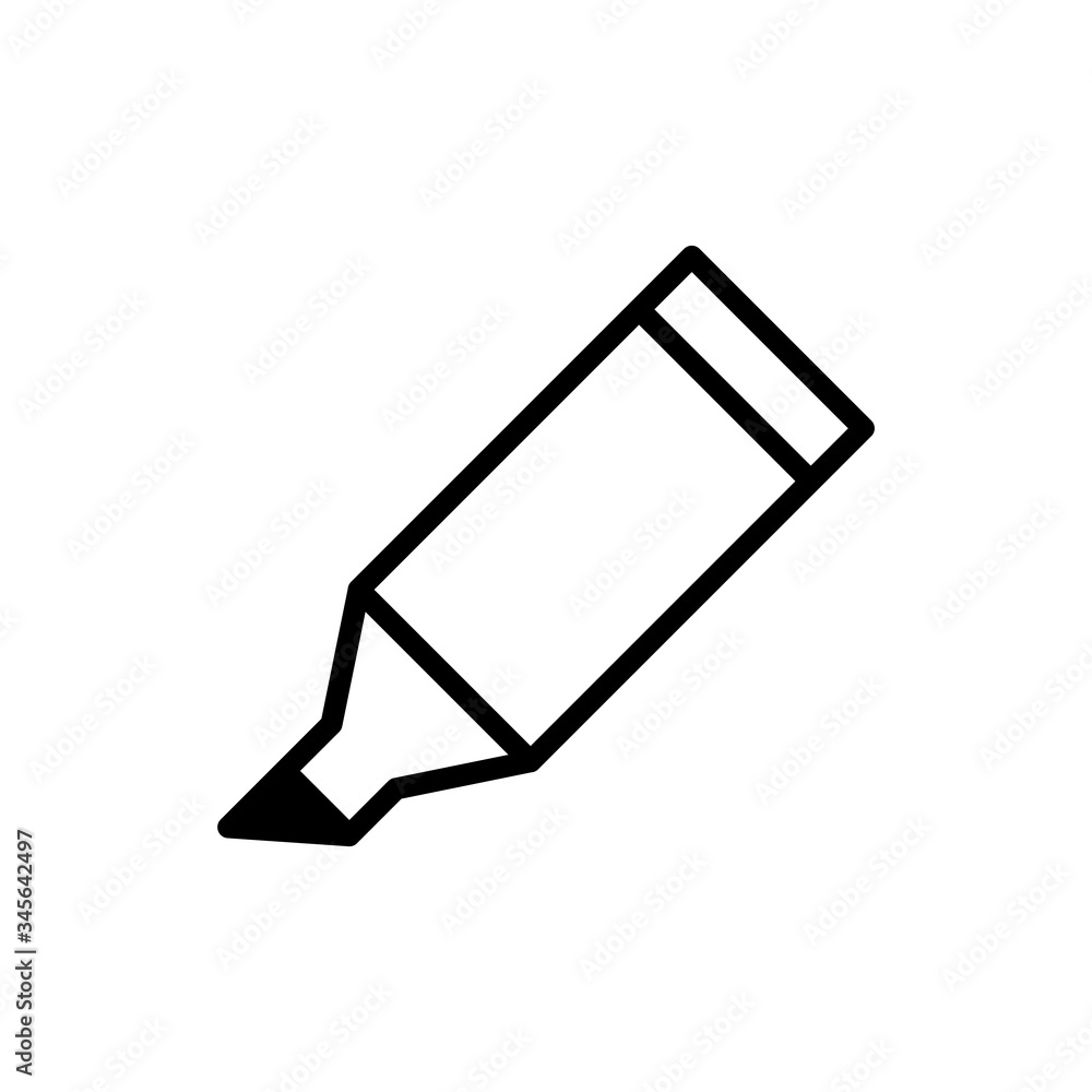 Highlighter icon Design Vector Template Highlighter icon Design Vector Template