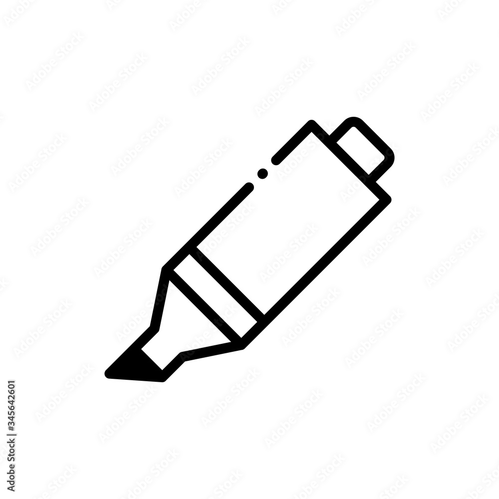 Highlighter icon Design Vector Template Highlighter icon Design Vector Template