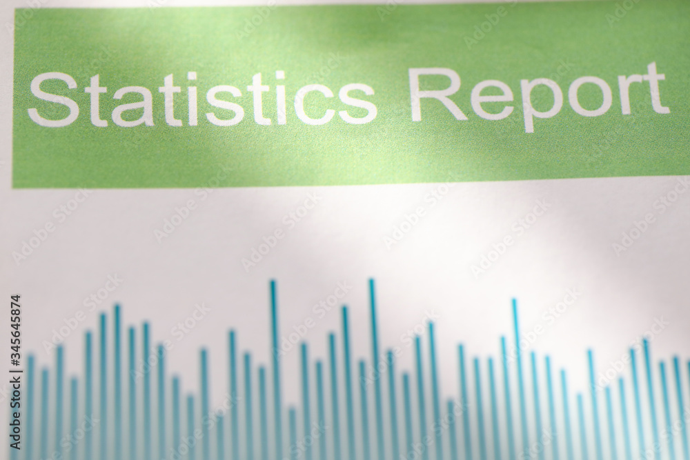 Statistics report, activity analysis document