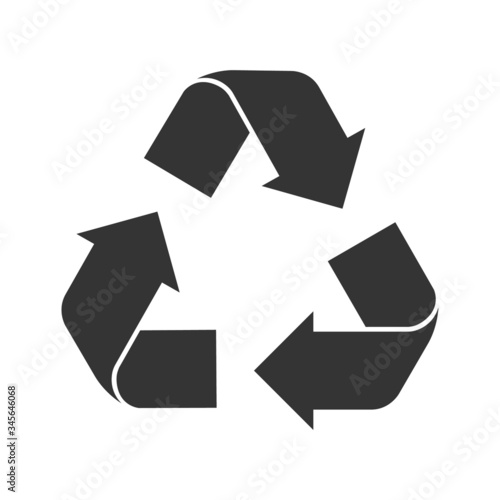  recycle icon set vector, arrows Logo Web Icon