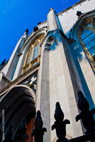 Фотография French Huguenot Church in Historic  Charleston, South Carolina, USA