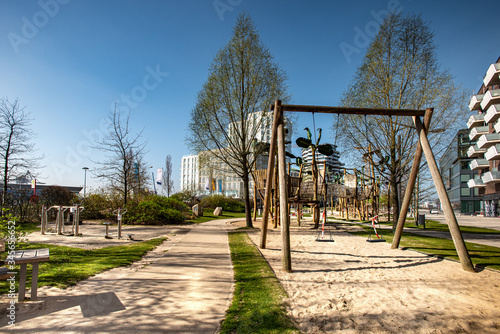 Gesperrter Spielplatz