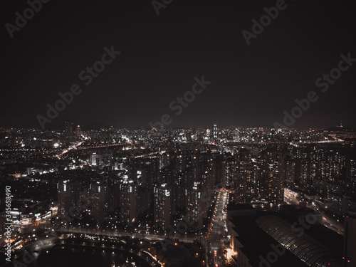 Night view on Seoul city