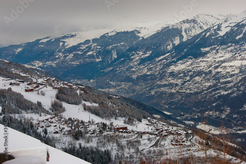 Wallpaper Mural Montchavin les Coches area of La Plagne Paradiski French Alps France Torontodigital.ca