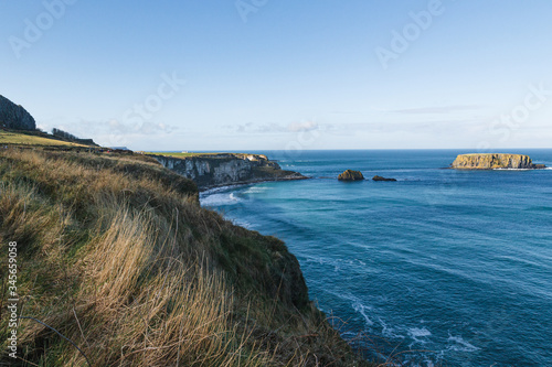 The White Cliffs Of Carrick A Rede, Northern Ireland photo