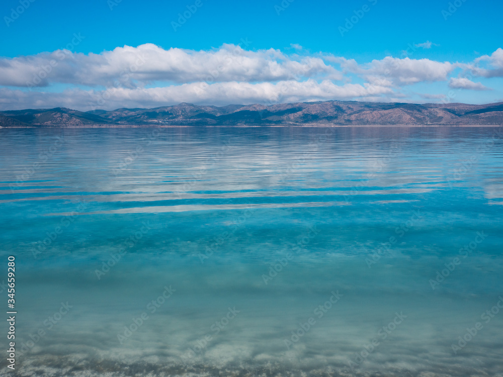 blue sky and sea