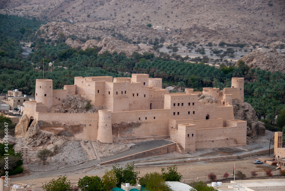 Nakhal historic fort castle, Oman