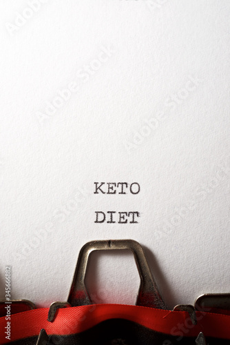 Keto diet text