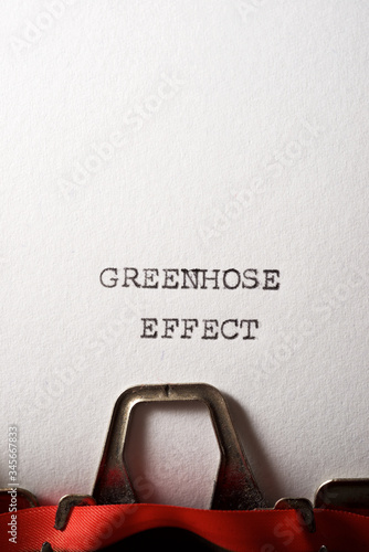 Greenhouse effect text