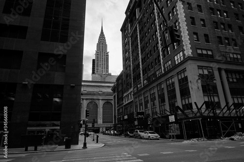 Chrysler building- Building- Grand Central Station- Street- Manhattan- New York City- United States- USA. photo
