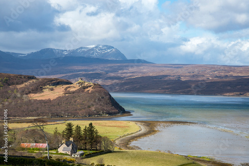 Photos Castle Varrich on the Kyle of Tounge sea loch