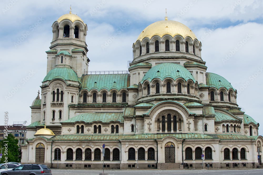 Saint Alexander Nevsky Cathedral, Sofia City center, Bulgaria