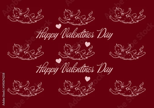 Seamless pattern with colorful flowers