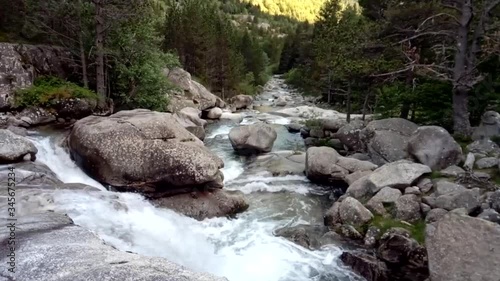 Rio del embalse de cavallers photo