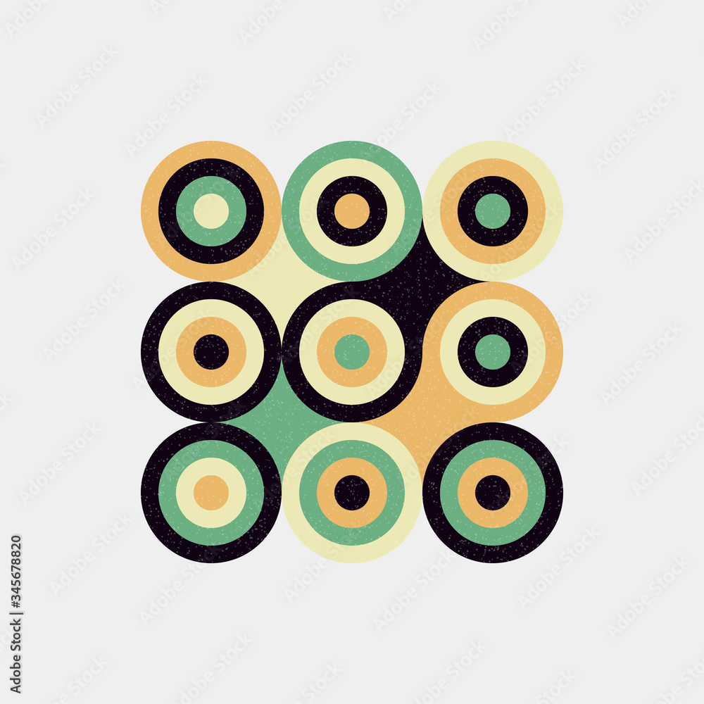 Colour Dots Universe Logo art design illustration Colour Dots Universe Logo art design illustration