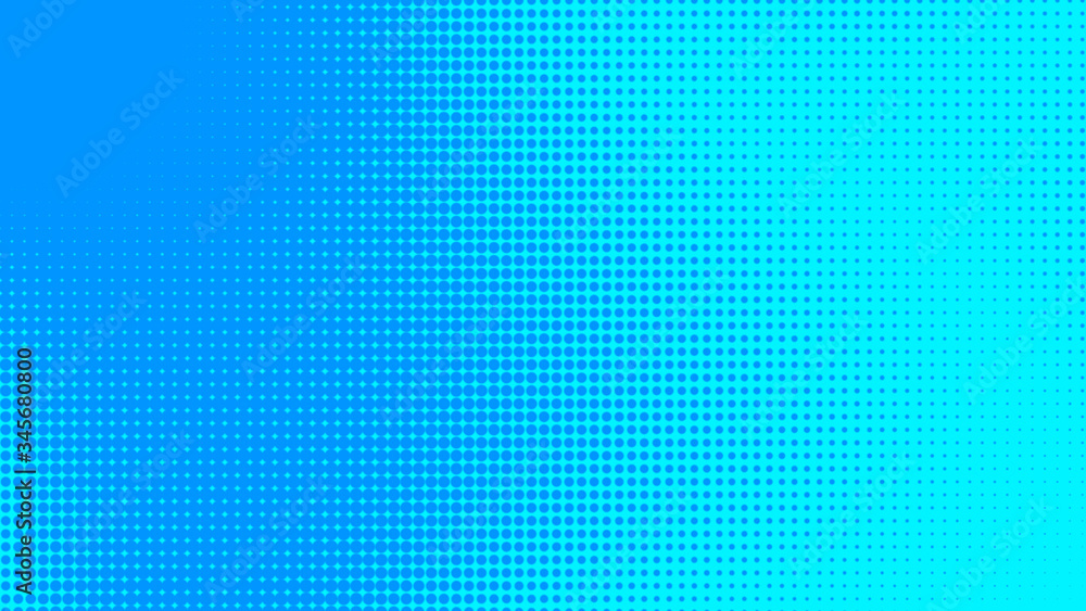 Dots halftone blue color pattern gradient texture with technology digital background. Dots pop art comics with summer background. Dots halftone blue color pattern gradient texture with technology digital background. Dots pop art comics with summer background.