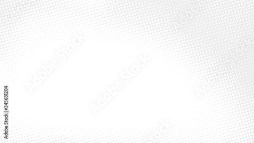 Dot white gray wave light technology texture background. Abstract big data digital concept. 3d rendering.