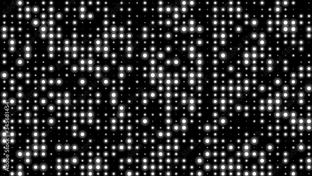 Dot white black pattern gradient texture background. Abstract technology big data digital background. 3d rendering. Dot white black pattern gradient texture background. Abstract technology big data digital background. 3d rendering.