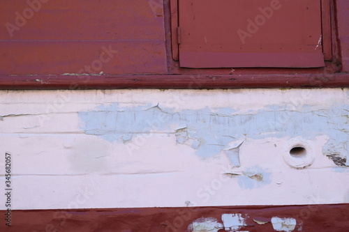 Wall Mural Wooden ship in Copenhagen city Denmark Europe