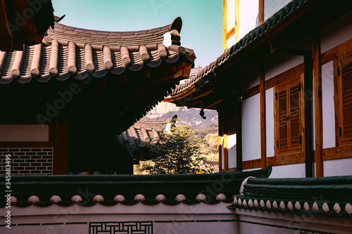 Korean Traditional house village