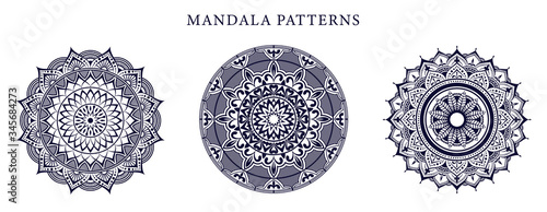 Ornamental luxury mandala pattern design