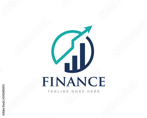 Finance and Accounting Logo Design Vector