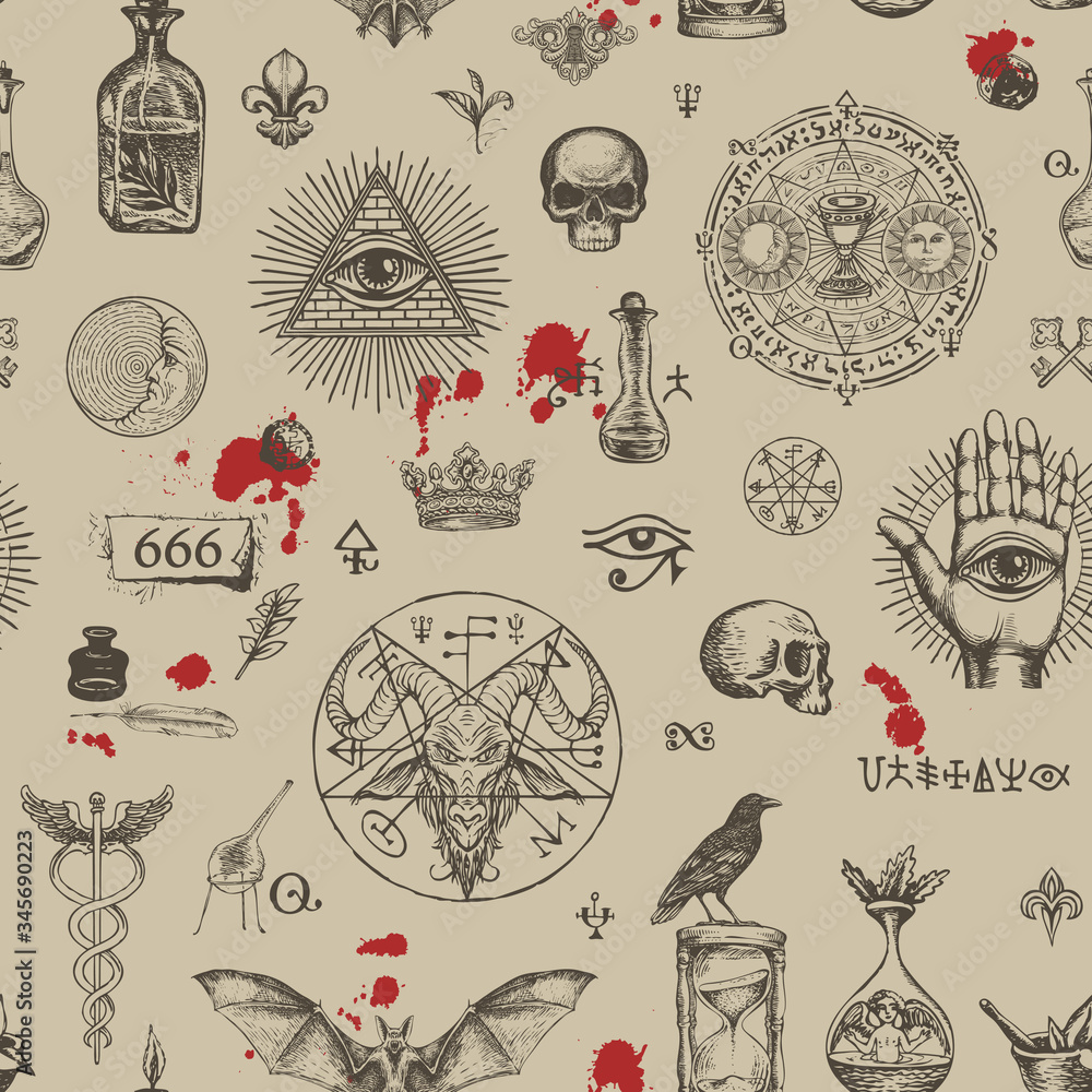 Satanic Drawings In Pencil