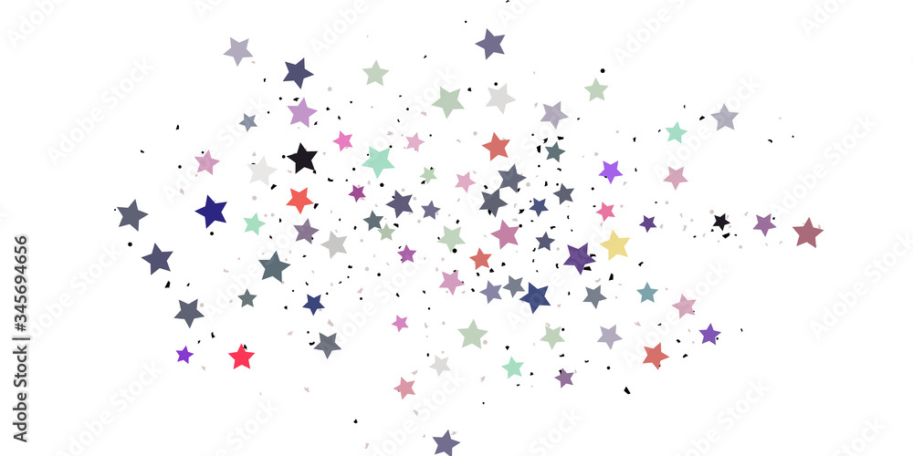 Confetti stars. Confetti stars.