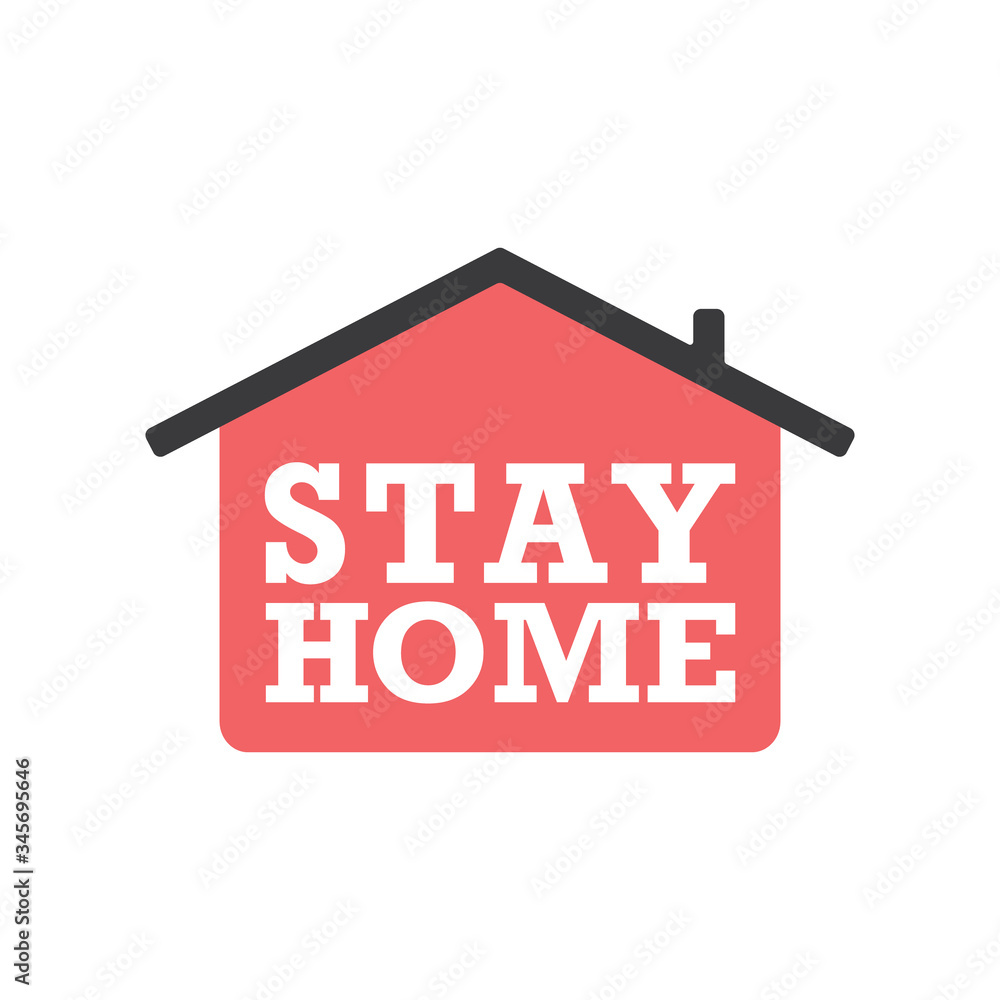 Stay home, stay safe design vector. Social media campaign for coronavirus prevention. Quarantine times logo. Lettering style text. Stay home, stay safe design vector. Social media campaign for coronavirus prevention. Quarantine times logo. Lettering style text.